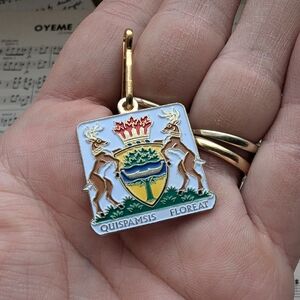 Quispamsis Floreat Enamel Pendant